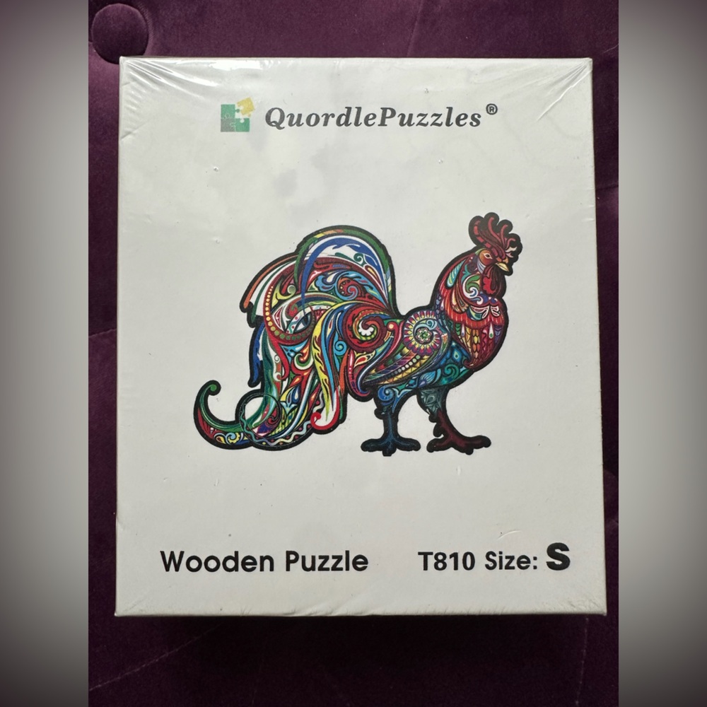 Quordle Wooden Rooster Puzzle